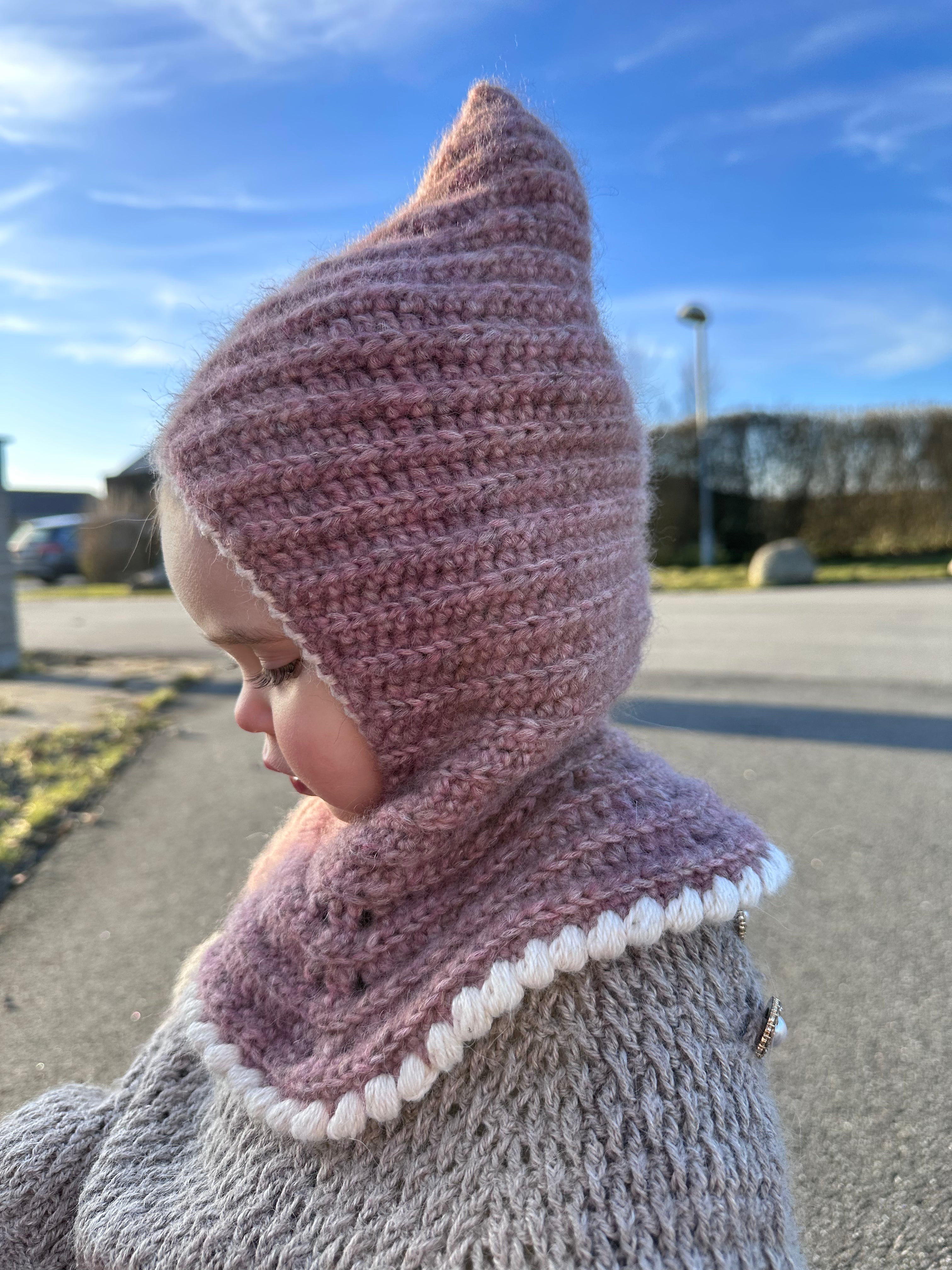 Baby-hue med spids