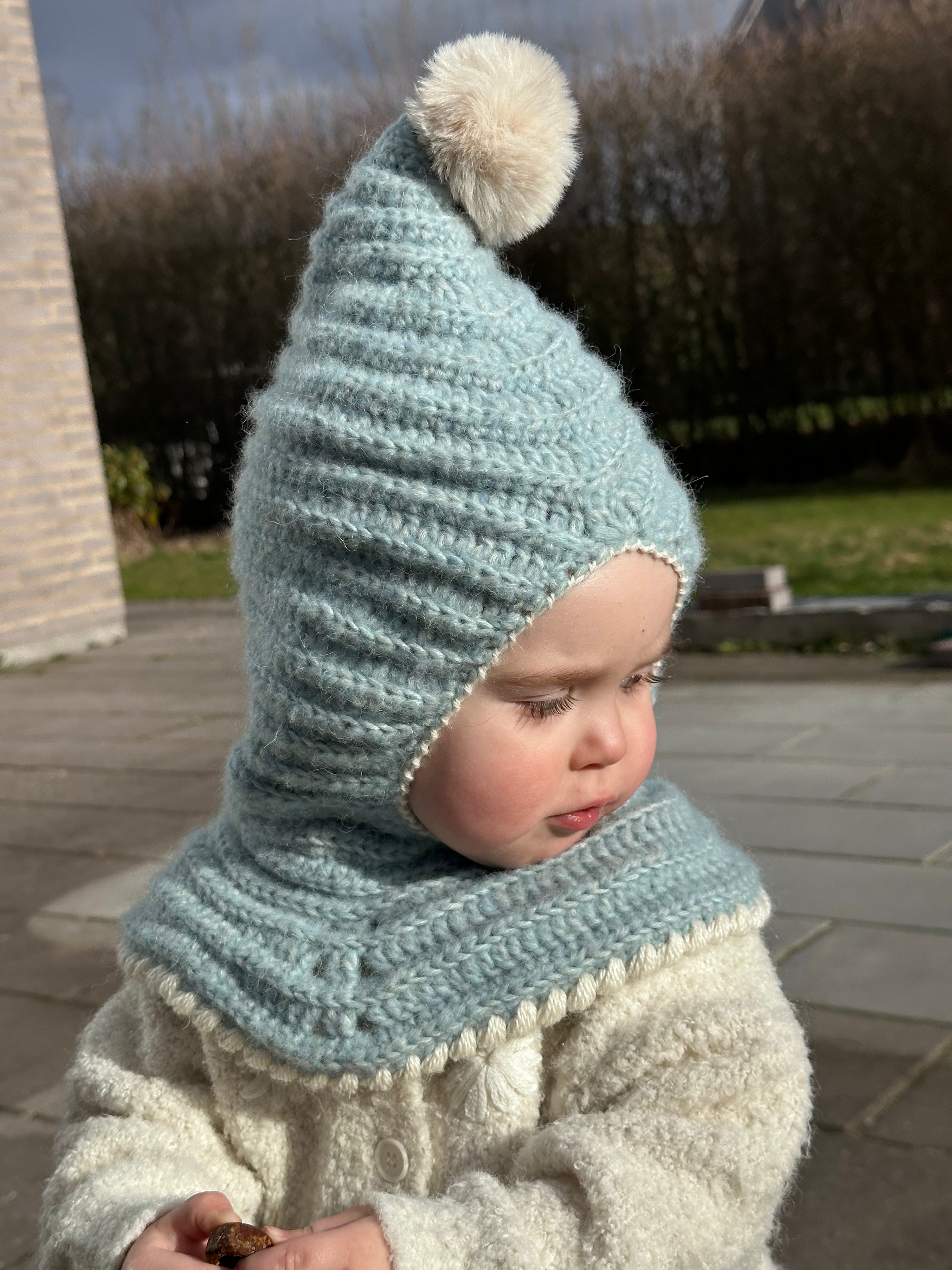 Baby-hue med spids
