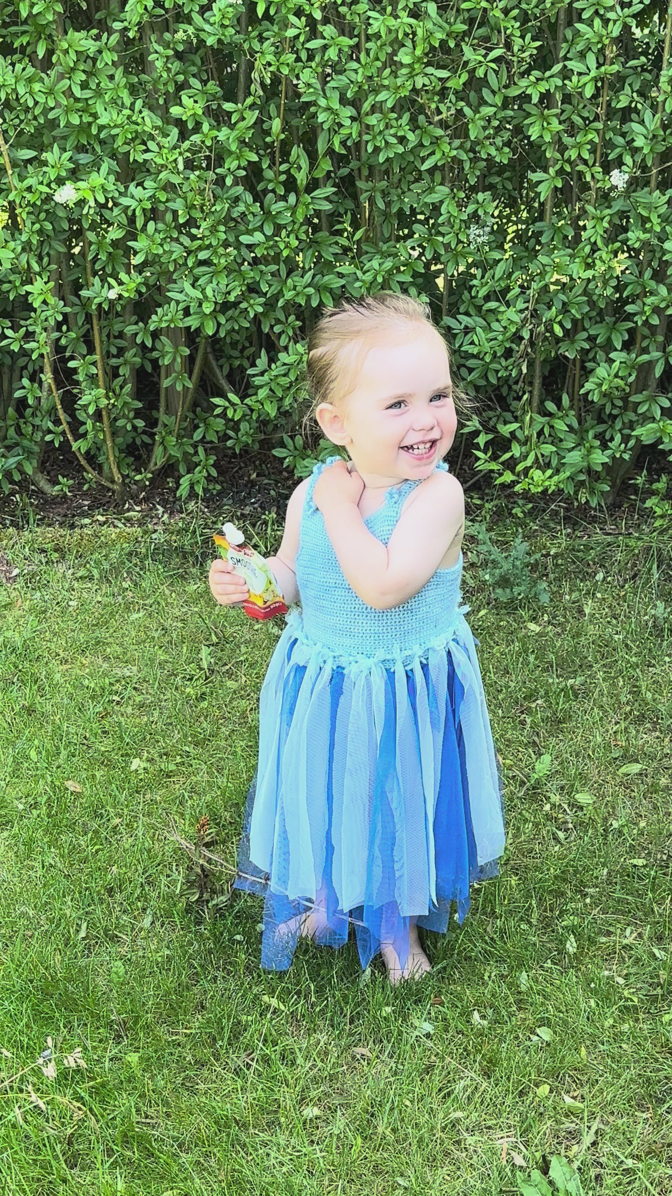 Sommer-tyl-kjole (9md-4år)